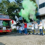 Diretur Utama SIER, Didik Prasetiyono, saat melepas keberangkatan peserta mudik tahun ini.