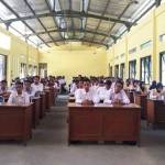 Disnakertrans Gresik  ketika berikan pelatihan SDM para pencari kerja. foto: SYUHUD/ BANGSAONLINE