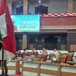 Rapat paripurna DPRD Kabupaten Mojokerto.