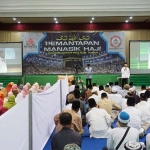 Suasana Pemantapan Manasik Haji CJH Kabupaten Tuban Tahun 2019 yang rutin digelar oleh PT. Semen Indonesia.