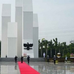 Upacara Hari Pahlawan tahun ini yang diikuti jajaran Kementerian ATR/BPN.