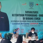 Suasana saat sosialisasi ketentuan perundang-undangan di bidang cukai yang digelar oleh Pemkot Probolinggo.