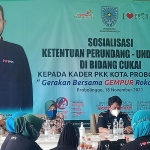 Suasana saat sosialisasi ketentuan perundang-undangan di bidang cukai yang digelar oleh Pemkot Probolinggo.