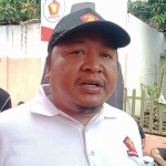 Anggota Fraksi Gerindra DPRD setempat, Heri Poniman, saat memberikan keterangan dalam event memancing, Minggu (8/1/2023). 