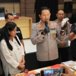 Konferensi pers Polres Magetan pengungkapan kasus pembobolan toko emas