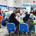 Suasana Perpustakaan Pamekasan.