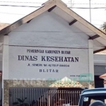 Kantor Dinas Kesehatan Kabupaten Blitar.