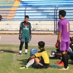 Kiper baru yang sedang mengikuti proses seleksi Persela Lamongan.