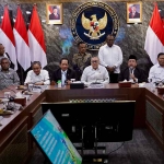 Menteri Nusron saat menghadiri Rapat Koordinasi Terbatas Tingkat Menteri Lintas Sektor di Kantor Kementerian Koordinator Bidang Pangan, Jakarta. (Ist)