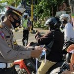 Pelaksanaan Operasi Zebra Semeru 2020 oleh Satlantas Polres Pamekasan.