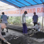 Lokasi hunian nyaman terpadu dan pabrik batako yang diinisiasi ACT di Kecamatan Candipuro, Lumajang, Rabu (29/12/2021). foto: istimewa