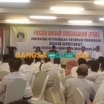 Dinas Pendidikan Gresik saat menggelar FGD. Foto: SYUHUD/BANGSAONLINE
