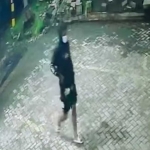 Rekaman CCTV curanmor atau pencurian kendaraan bermotor di Sidoarjo.
