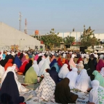 Suasana salat Idul Adha yang digelar Jama