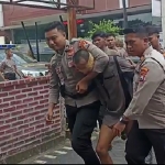 Tersangka yang sempat kabur saat dikeler kembali ke Ruang Tahanan Mapolres Pasuruan.