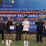 Pemenang Kejurwil Tenis Pengprov Jatim 2023 di Kota Batu