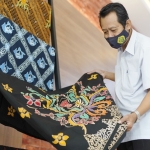 Batik andalan Kabupaten Kediri siap bersaing dengan produk daerah lain. foto: ist.