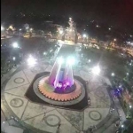 ALUN-ALUN MOJOKERTO: Fasilitas publik Alun-alun yang memiliki tiga spot WiFi di tahun 2015, namun ketiganya tak bisa difungsikan. foto: ist