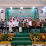 Prosesi pengukuhan pengurus YP3I di Ponpes Tebuireng Jombang, Jawa Timur, Sabtu (18/3/2017). foto: Rony Suhartomo/ BANGSAONLINE