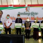 Para mahasiswa penerima beasiswa dari Pemkab Bojonegoro.