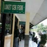 Loket cek fisik Samsat Ketintang.
