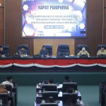 Rapat paripurna DPRD Jombang.