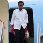 Jokowi saat tiba di Aceh beberapa waktu lalu. foto: ilustrasi/tribunnews