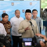 Menteri ATR/BPN saat memberi keterangan ke awak media.