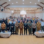 Wabup Asluchul Alif saat menghadiri pelantikan pengurus Bamag Gresik. Foto: Ist.