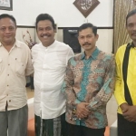 Wabup Moh. Qosim saat mengikuti penjaringan internal melalui PK Golkar Kebomas. foto: ist.