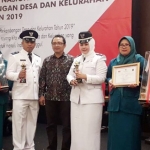 Desa Kepel, Kecamatan Kare, Kabupaten Madiun dan Kelurahan Tulusrejo, Kecamatan Lowokwaru, Kota Malang jadi pemenang lomba Desa dan Kelurahan 2019 untuk wilayah regional II meliputi Jawa dan Bali. foto: ist