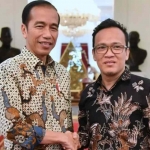 Immanuel Ebenezer (kanan) dan Jokowi. Foto: istimewa