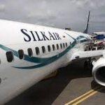 Pesawat SilkAir. 