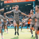 Micky van de Ven cetak gol tunggal City saat melawan Luton di pekan ke-8 Premier League 2023/2024.