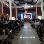 Sosialisasi Bakesbangpol Jatim di Pamekasan.