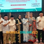 Bambang Haryo Soekartono (BHS) saat silaturahmi bersama relawan dan kader Gerindra, Sabtu (22/5/2025). foto: Mustain/BANGSAONLINE