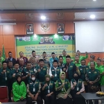 Satgas PPKS saat pose bersama usai dikukuhkan PCNU Sidoarjo. Foto: Ist