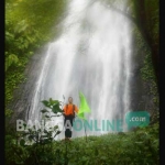 Wisata Air Terjun Coban Unut, salah satu obyek wisata rintisan BKPH Pace. foto: INTAN/ BANGSAONLINE