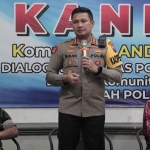Kapolresta Malang Kota, Kombes Pol Budi Hermanto, saat menghadiri kegiatan KANDANI.