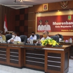 Pemkot Mojokerto saat menggelar Musrenbang.