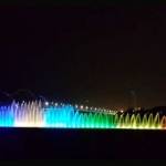 Jembatan Suroboyo nampak malam hari. foto: detikcom