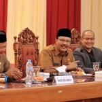 Wali Kota Pasuruan, Saifullah Yusuf, saat memberi sambutan.