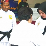 Hari Ulang Tahun (HUT) ke-53 Perguruan Silat Nasional (PSN) Perisai Putih dan Pelantikan Pengurus Kabupaten periode 2019 – 2023 di salah satu Hotel, Minggu (02/02/2020).