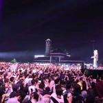 Konser Deny Caknan di Alun-alun Merdeka Ngawi, Minggu (15/1/2023)