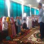 Suasana training saksi yang digelar di Ponpes Amantul Ummah Pacet, Mojokerto.