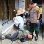 Satu pelaku yang diamankan langsung oleh Kapolres Blitar Kota AKBP Adewira Negara Siregar.