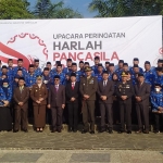 Upacara Peringatan Harlah Pancasila di Trenggalek. Foto: HERMAN/ BANGSAONLINE