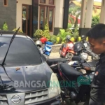 Salah satu barang bukti mobil yang diamankan. foto: Akina Nur Alana/ BANGSAONLINE