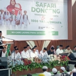 Gus Afif saat memberikan sambutan di acara tersebut