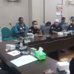 Komisi IV DPRD Kabupaten Pasuruan saat menemui beberapa LSM.